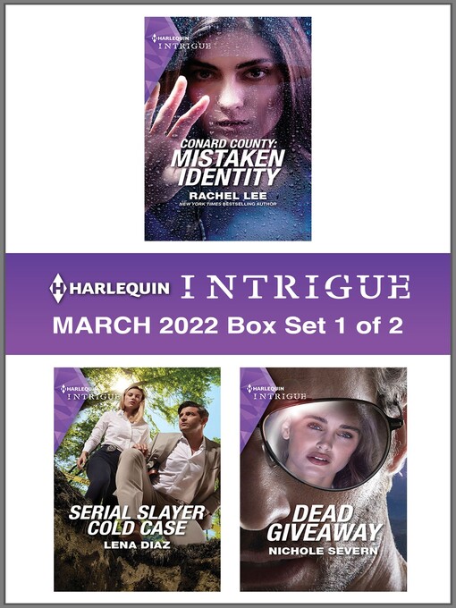 Title details for Harlequin Intrigue: March 2022, Box Set 1 of 2 by Rachel Lee - Available